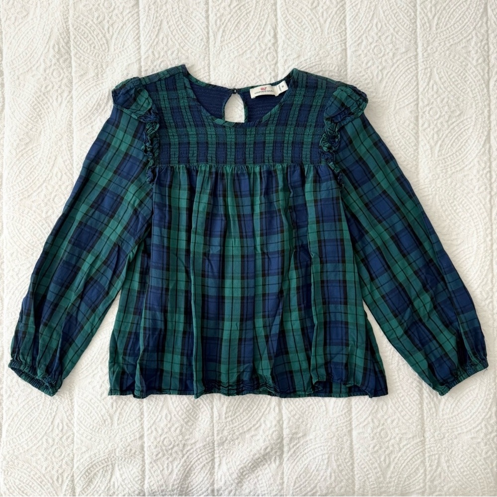 Vineyard Vines Blackwatch Blouse